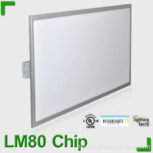 led ceiling panel lights 2*4ft 56W 65W 0-10V Dimmable DLC and UL